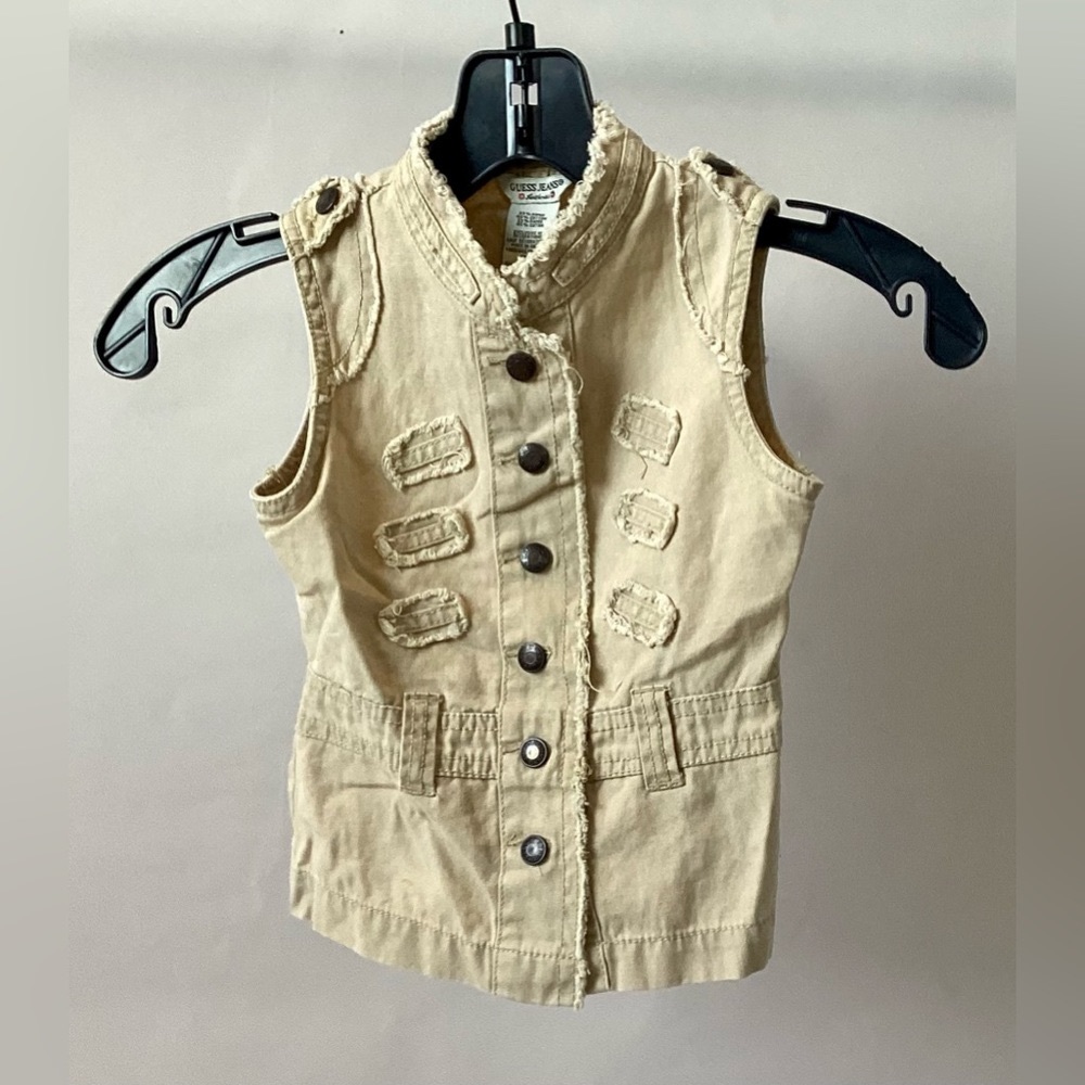 Guess Jeans Children’s Khaki Jean Jacket 4T/4